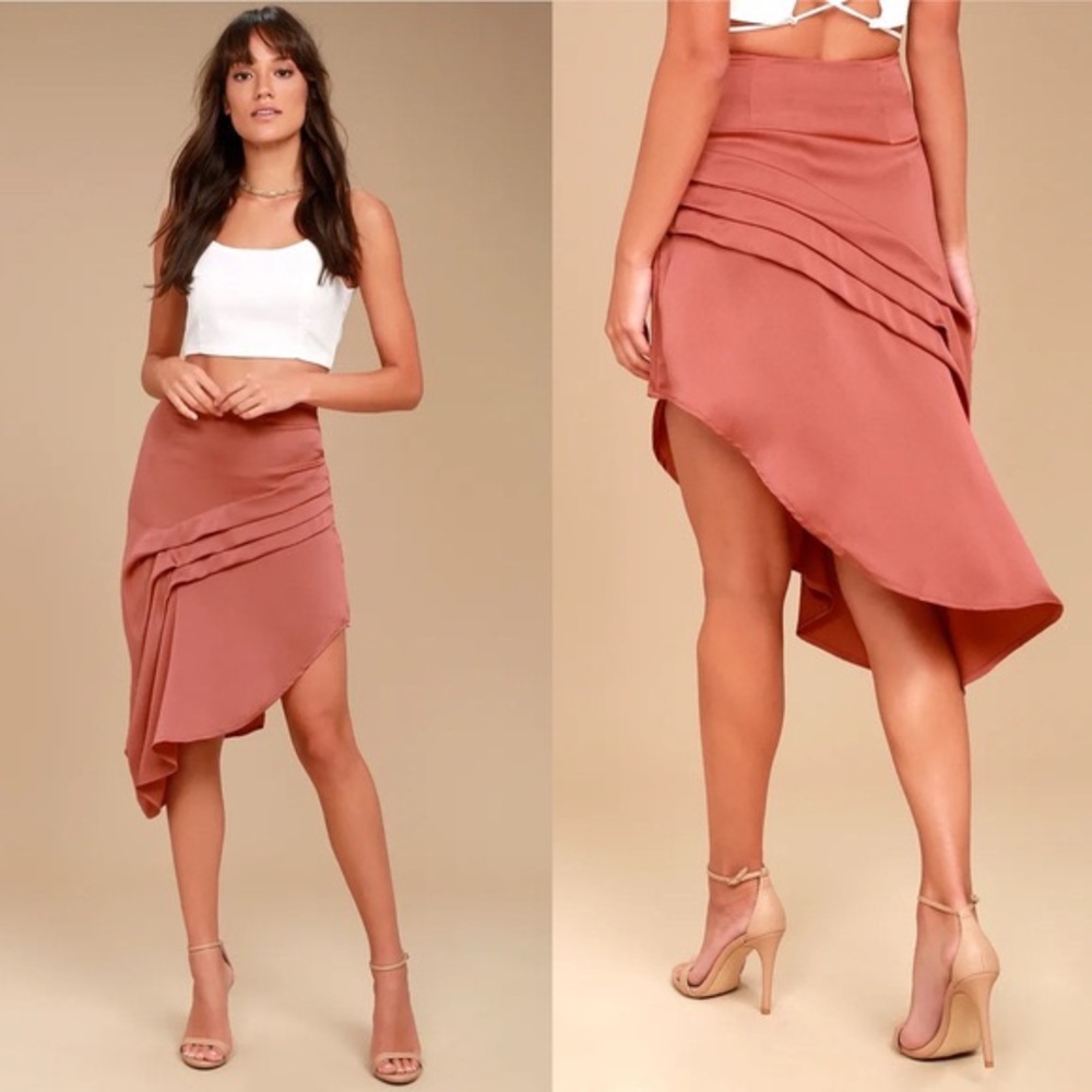 The Fifth label Cue the Beats Asymmetrical Skirt